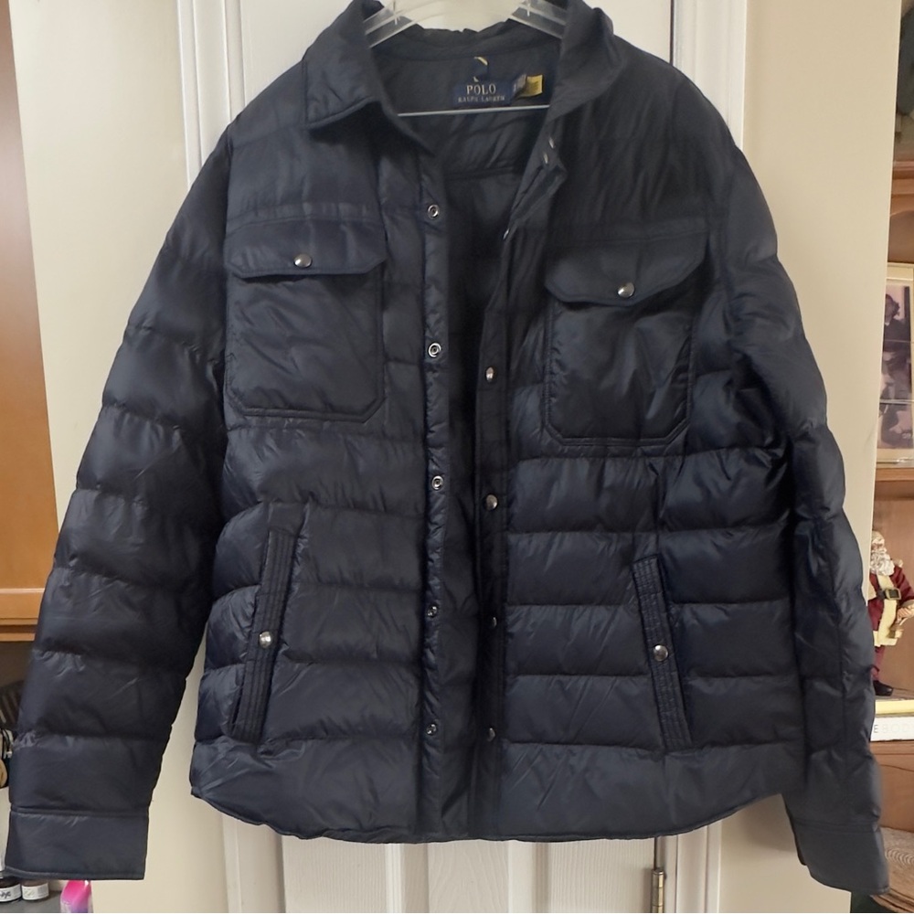Polo Ralph Lauren
Men's Water-repellent Utility Jacket navy blue